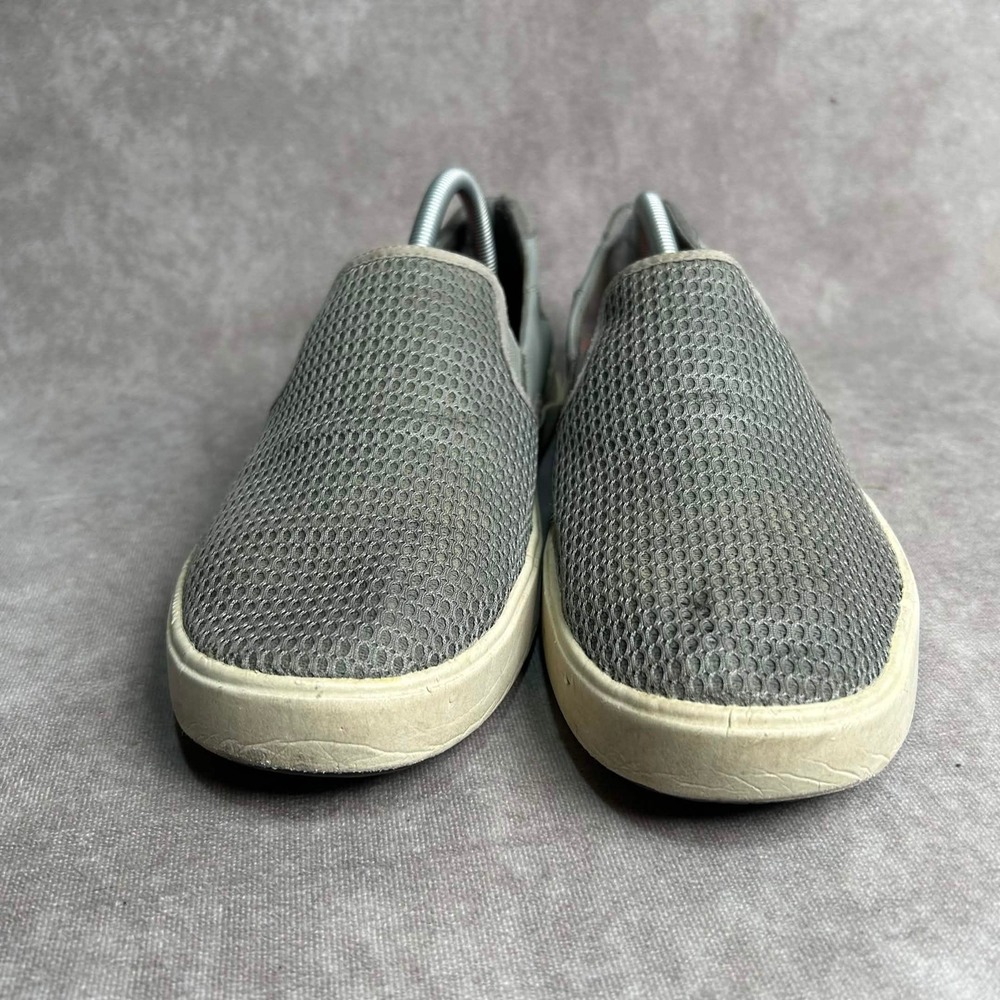 OluKai Lae'ahi Mens 10 Grey Mesh Slip On Sneakers 10443-2525 Casual Shoes - Picture 6 of 9